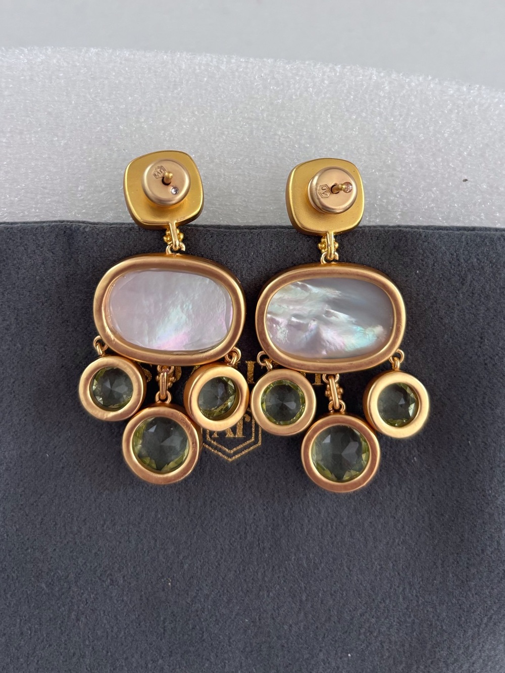 Nwot Julie Vos Kaleidoscopes Chandelier Earring View 4